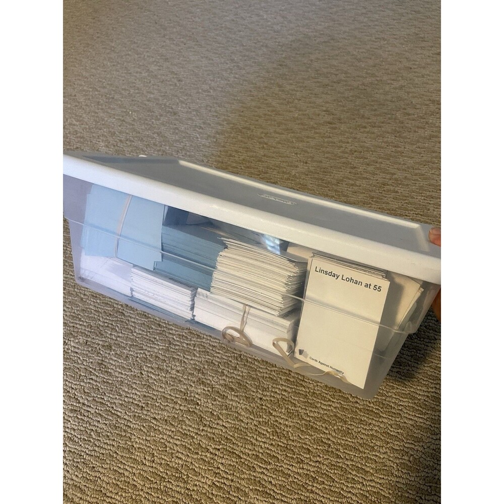 Cards Against Humanities Card Game Expansion Packs Copies Box Lot Adult Game